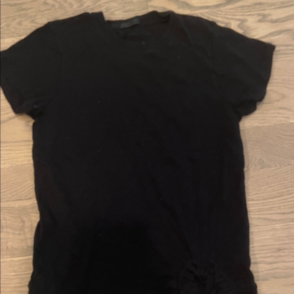 ATM Anthony Thomas Melillo Black Short Sleeve Tee